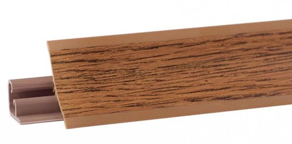 Плинтус LB-23 3м Дуб рустикальный (Дуб старый)