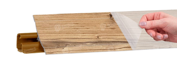 Плинтус LB 231 Ель золотистая 3,0 м 140