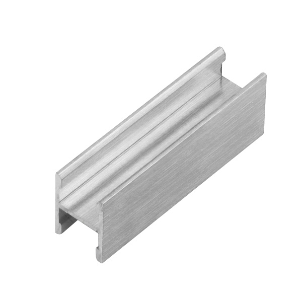 Делитель двухсторонний без стяжки Серебро брашированное 5900 мм