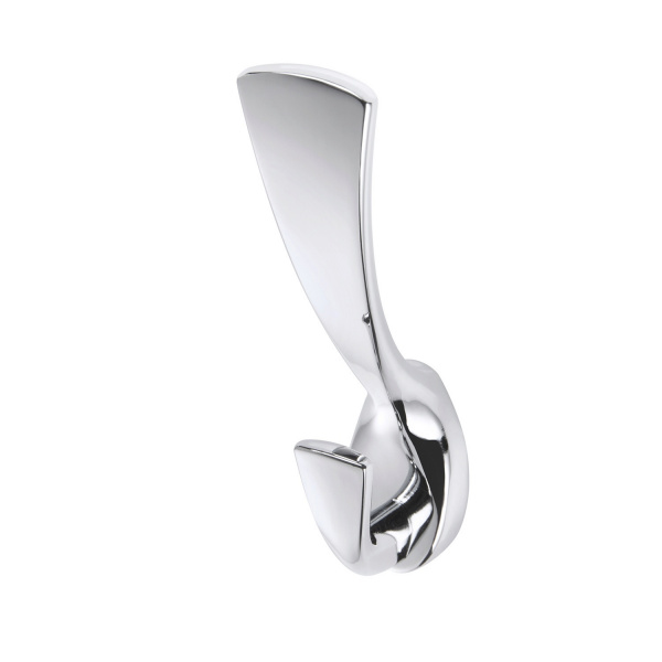 Крючок 2х рожковый 9303 Хром EDSON