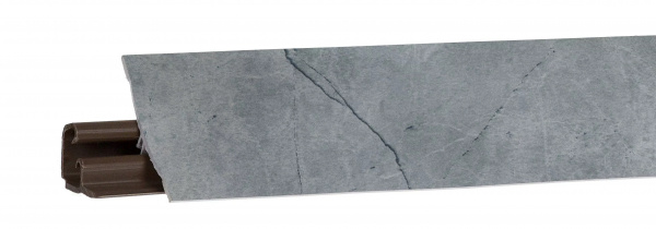 Плинтус LB-23 3м Мрамор марквина синий