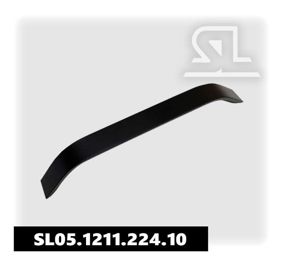Ручка скоба SL 1211 224 мм. алюминий Чёрный SL