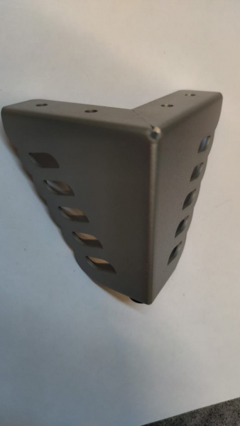 Опора КАХ 4613-0100-С22 90х90х100 мм мат.Хром КАПСАН