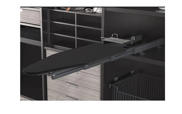 Выдвижная гладильная доска выдвижная в базу 400 Антрацит STARAX