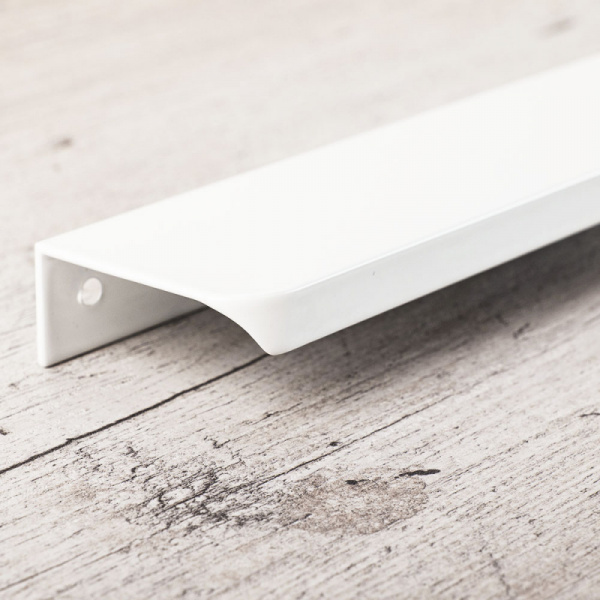 Ручка торцевая 06 192/212 Белый Алюминий