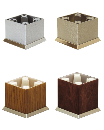 Опора регулируемая ДК-6 декоративная Н-20 мм Тип2 Металлик/Хром Микрон