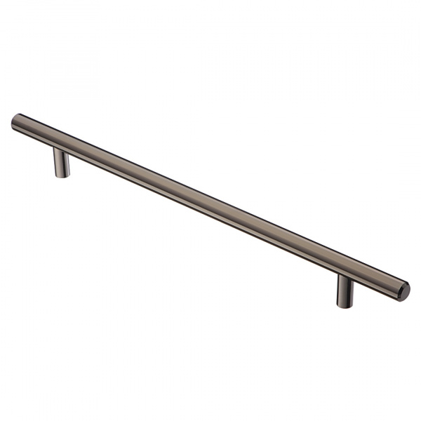 Ручка рейлинг R 3020 224 Хром чёрный