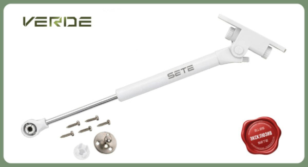 Кронштейн газ 80 Н Двойной доводчик Белый VERDE