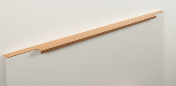 Ручка торцевая RAY RT 109 512/600 Золото матовое Алюминий