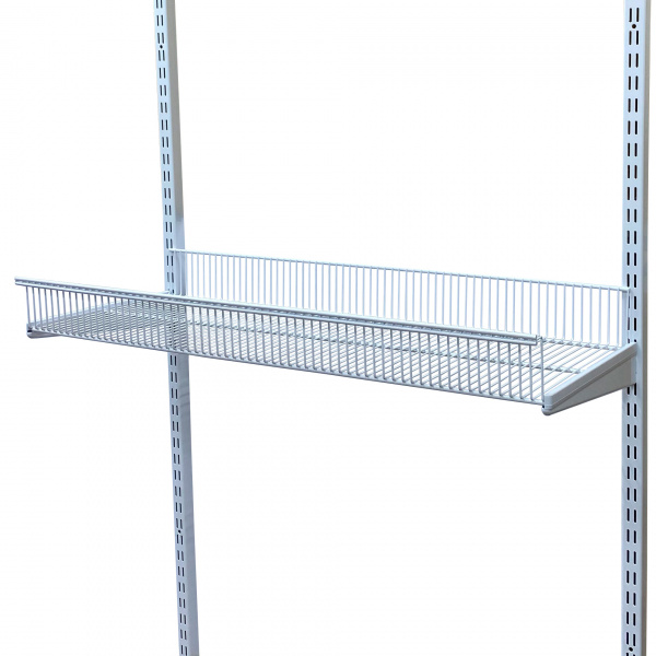 Полка-корзина проволочная 345х900 Белый GARDIE