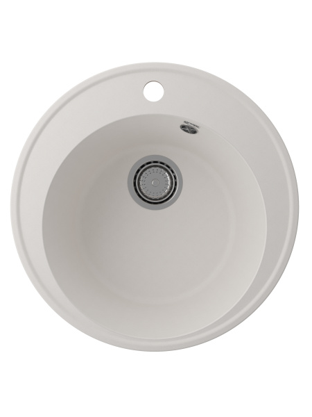 Мойка круглая Quartz Nora 485 Жасмин