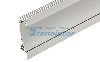Алюминиевый профиль TOP-SWALL-2000 ANOD (P35) мат. Серебро Arlight