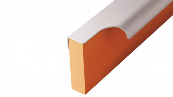 Ручка торцевая PN 16 146 Чёрный матовый №9 Алюминий