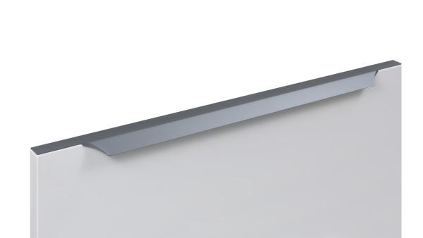 Ручка торцевая WING 114 512/600 Серый Алюминий