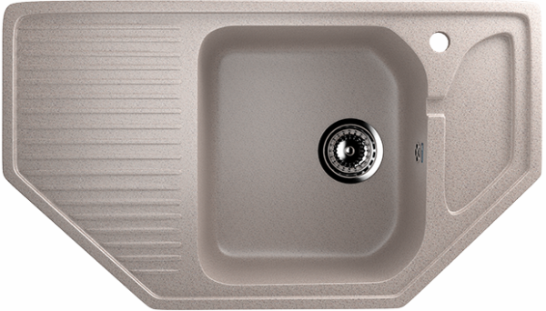 Мойка угловая U109 Песочный 