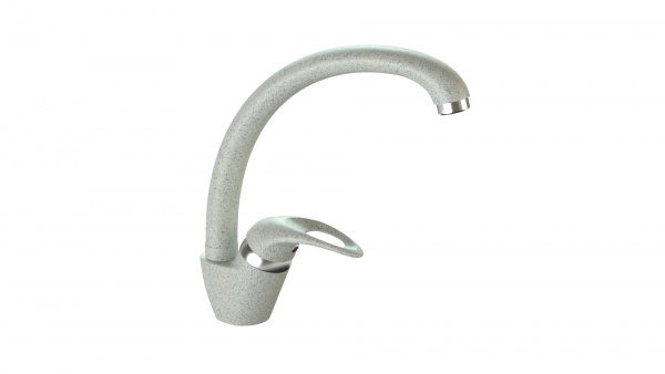 Смеситель КМ003 Q10 Светло-серый матовый