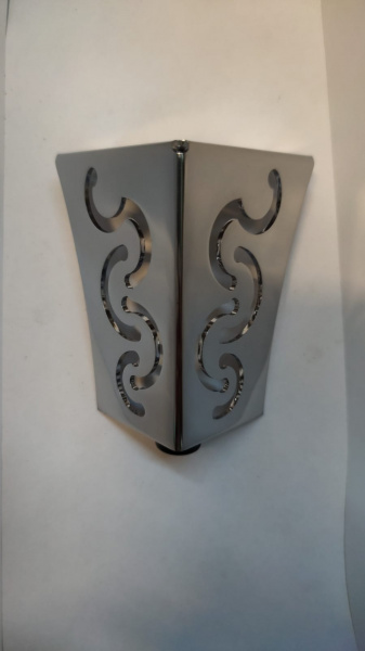 Опора КАХ 4627-0100-A01 68х68х100 мм Хром КАПСАН