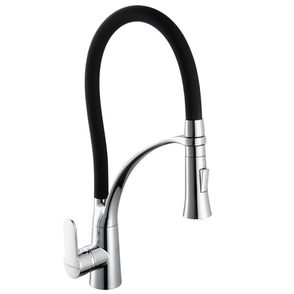 Смеситель SVANEN Чёрный гибкий OSGARD СНЯТ