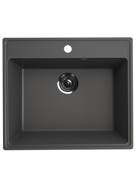 Мойка прямая Quartz Forte 580 Асфальт