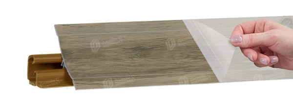 Плинтус LB 231 Берёза сандал 3,0 м 82