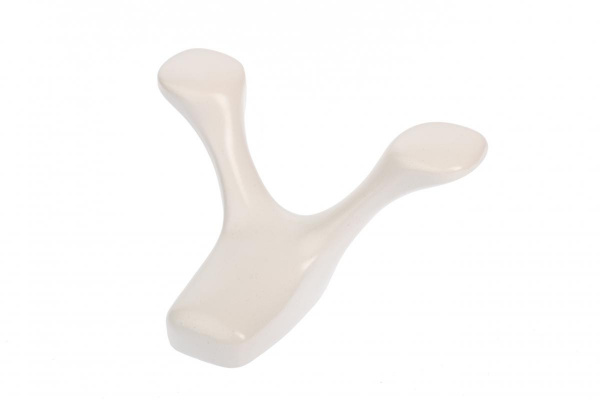 Крючок 2х рожковый 8857S Белый SETE