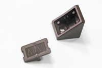 Уголок для шкафов купе малый Модерн №20 Ваниль 100шт AMIX