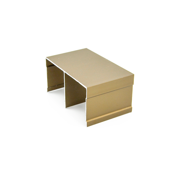 Направляющая верхняя ПРЕМИАЛ Шампань матовая 5900 мм