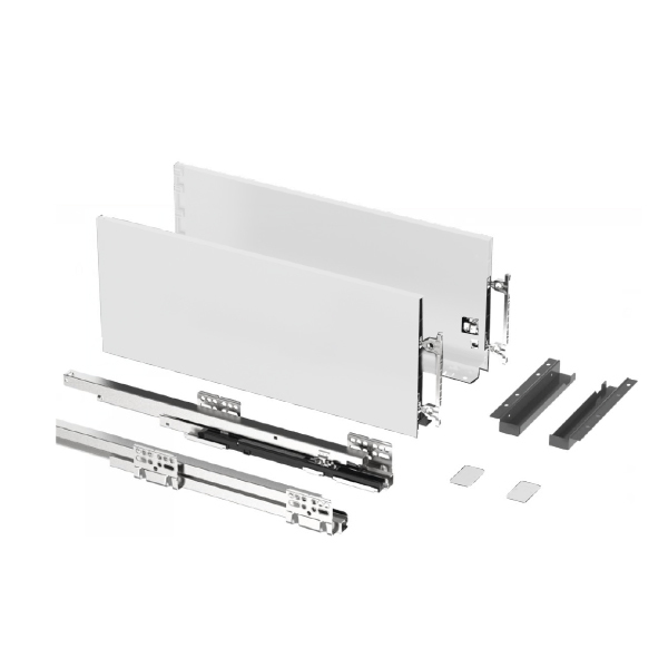 Комплект выдвижного ящика Tango Slim 199x450мм Белый