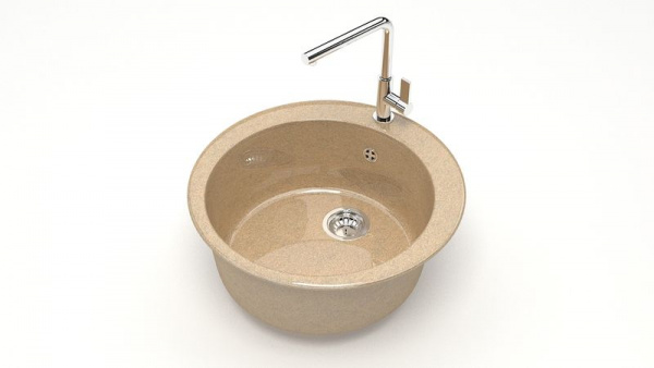 Мойка круглая Браун Z510 Q18 Крем глянец