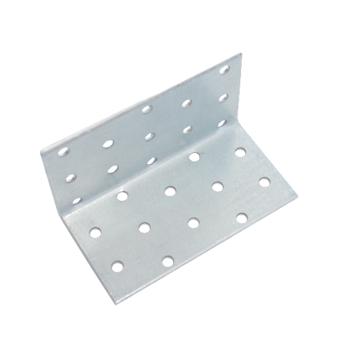 Крепёжный уголок 60х60х80х2 мм Цинк Металлист