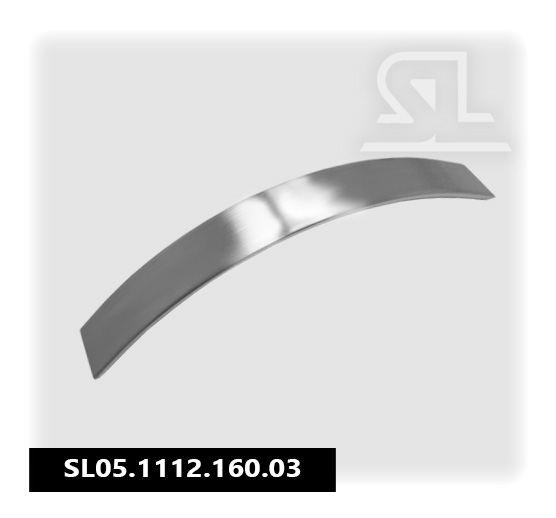 Ручка скоба SL 1112 160 мм. алюминий Хром SL