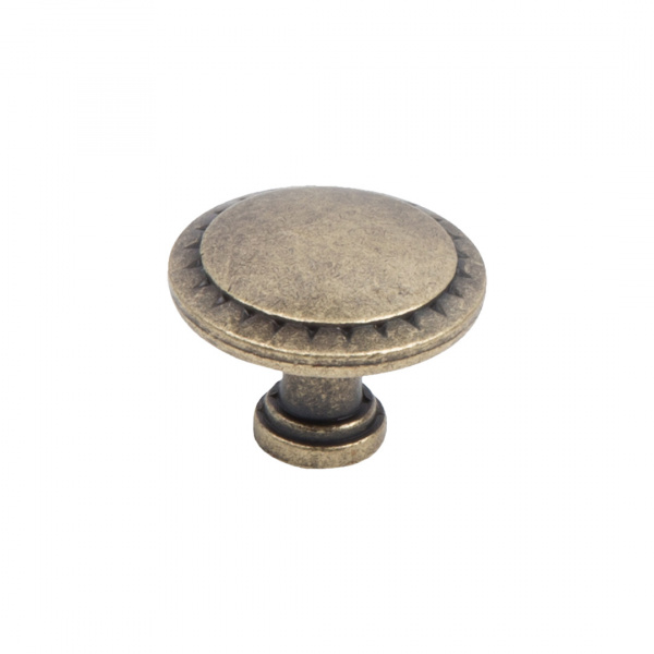 Ручка кнопка RK 086 Бронза оксидированная