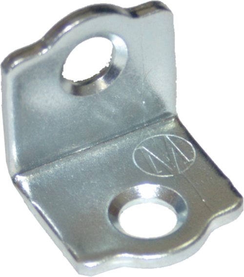 Уголок 18х18х1.8 мм 2 отверстия Цинк Металлист