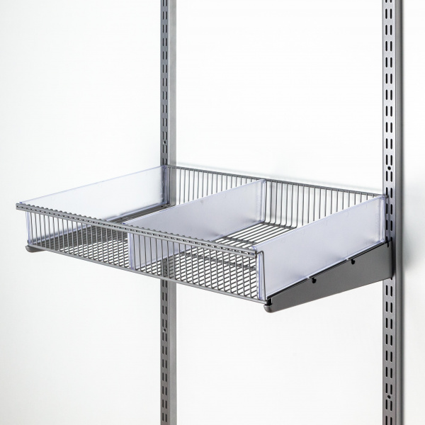 Разделитель для полки-корзины 405х63 Прозрачный GARDIE