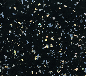 Столешница глянцевая 38х600х3000 Искра чёрная