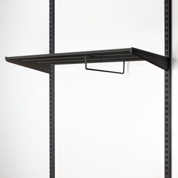 Подвес под  проволочную полку 405 Чёрный GARDIE