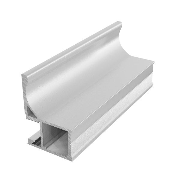 Ручка "Q" ПРЕМИАЛ Хром матовый 5400 мм