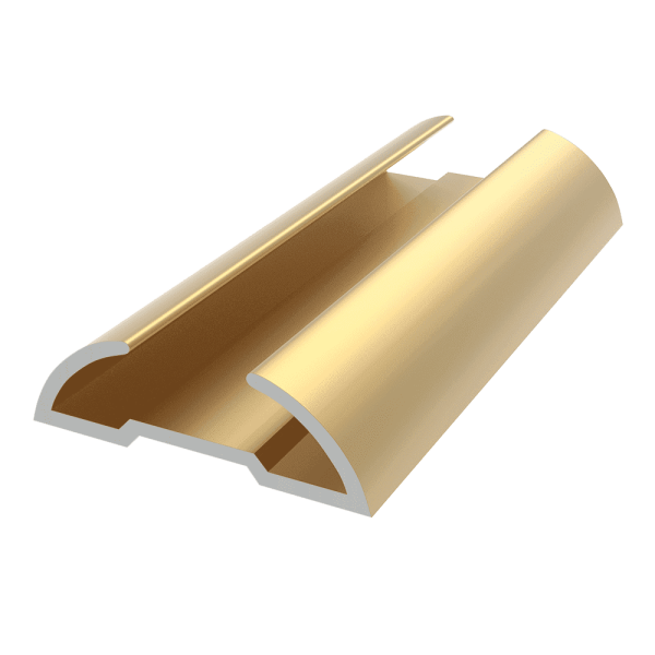 Направляющая распашная Золото матовое 5900 мм