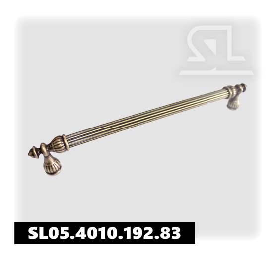 Ручка скоба SL 4010 192 мм, алюминий Состаренная бронза SL