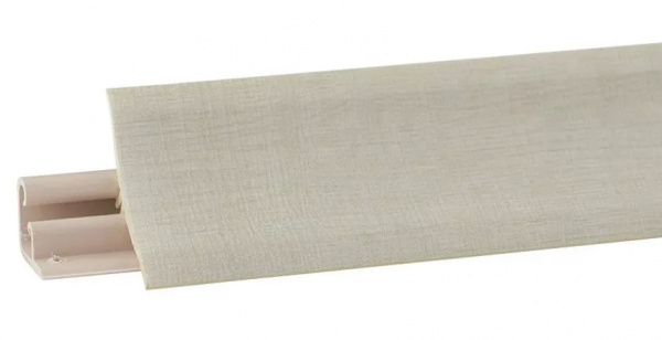 Плинтус LB-23 3м Джут бежевый (Лён)