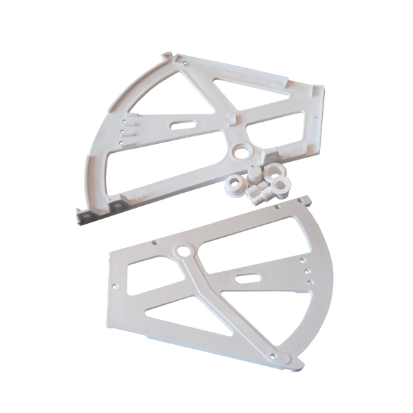 Механизм для обувных полок 2х уровневый Белый со втулкой