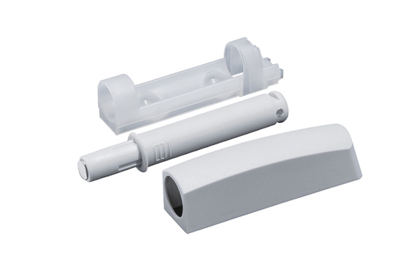 Толкатель магнитный длина 89 мм ход штока 14 мм Чёрный MACO