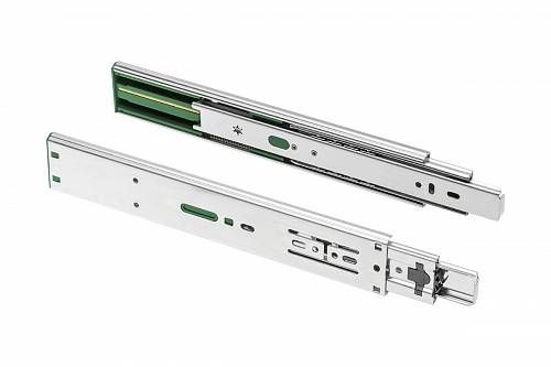 Направляющая шариковая 45\600 мм с доводчиком GTV 30 кг.