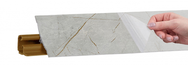 Плинтус LB 231 Серый Каспий 3,0 м 66