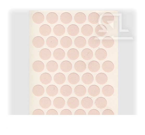 Пластиковые заглушки самоклеящиеся 14мм для евровинта A0325 PACIFIC