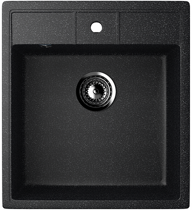 Мойка квадратная U406 Чёрный