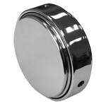 Заглушка верхняя  с защелкой Z-188 для трубы 50 мм Хром AMIX