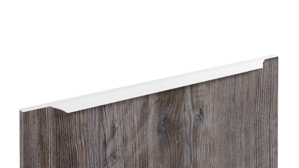 Ручка торцевая WING 114 576/700  Белый Алюминий