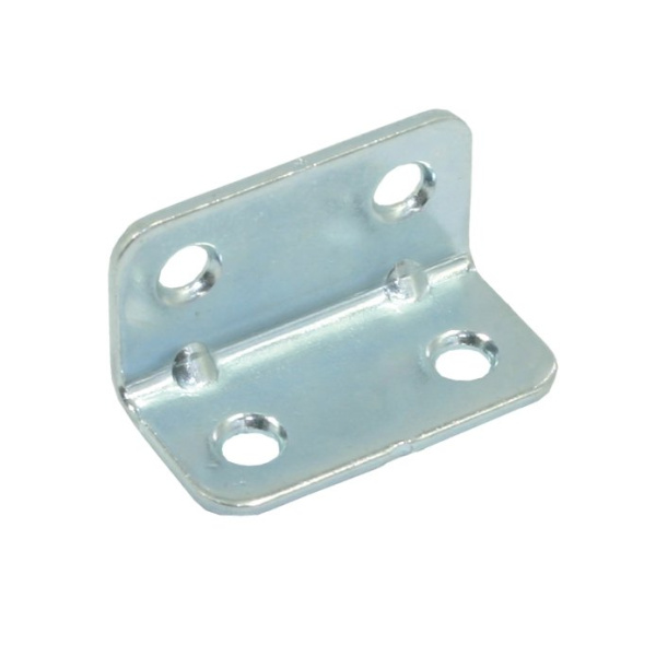 Уголок 22х22х40х2,0 мм 4 отверстий Цинк Металлист