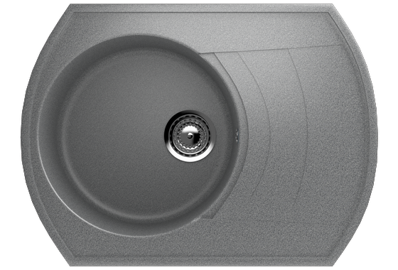 Мойка овальная U206 Тёмно-серый